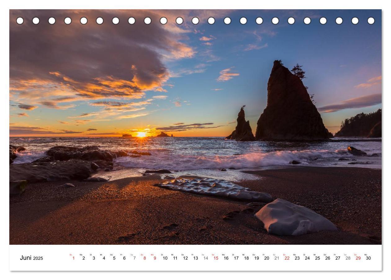 Bild: 9783435605187 | The Olympic National Park - Washington USA (Tischkalender 2025 DIN...