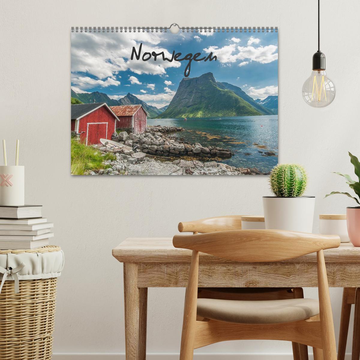 Bild: 9783435808793 | Norwegen (Wandkalender 2025 DIN A3 quer), CALVENDO Monatskalender