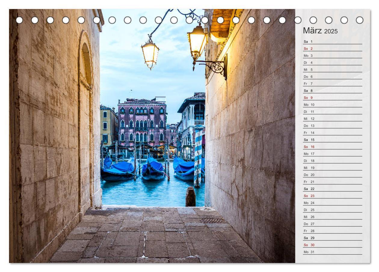 Bild: 9783435314669 | Venedig - Stille Momente (Tischkalender 2025 DIN A5 quer), CALVENDO...