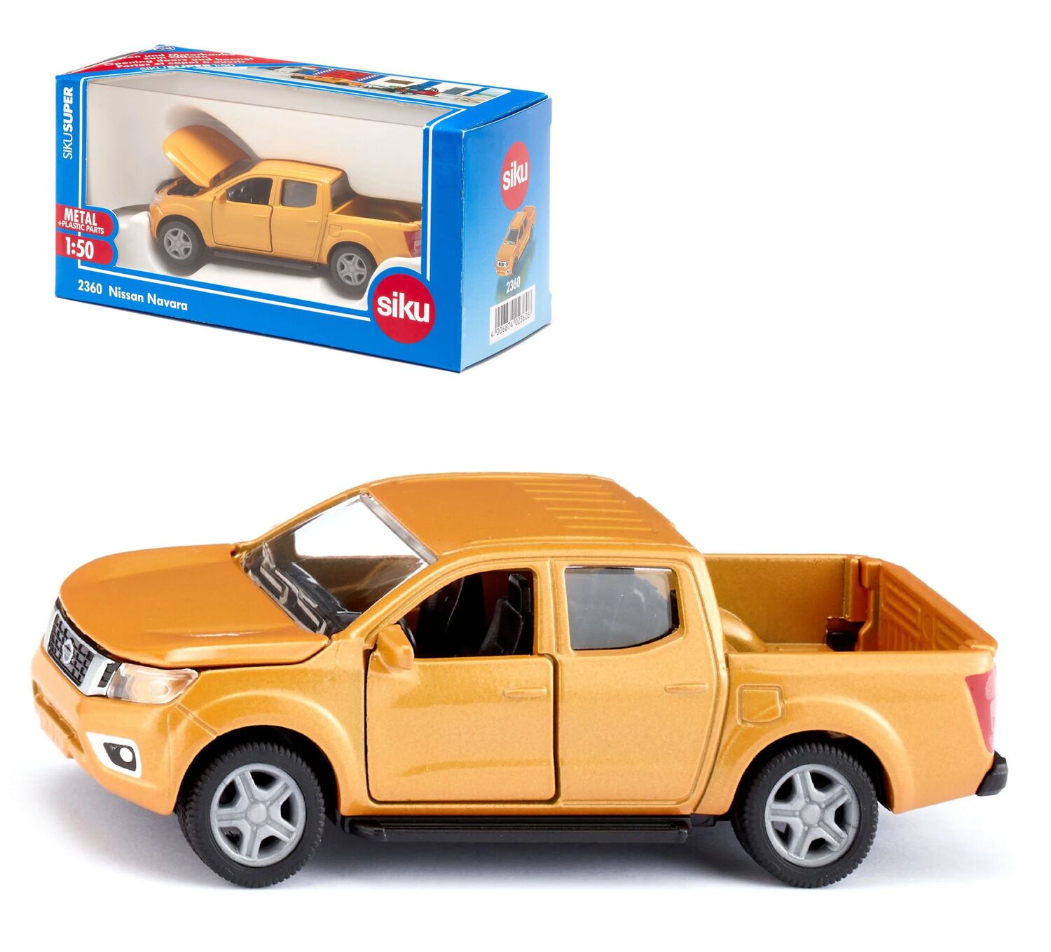 Cover: 4006874023608 | SIKU 2360 - Nissan Navara, 1:50, Pick-Up, SIKU SUPER | Nissan | 2024