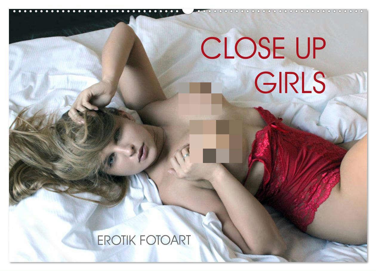 Cover: 9783435142880 | Erotik Fotoart Close Up Girls (Wandkalender 2025 DIN A2 quer),...