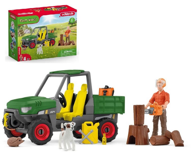 Cover: 4059433761930 | Schleich 42659 - Farm World, Waldbauer mit Fahrzeug, Spielset | 2024