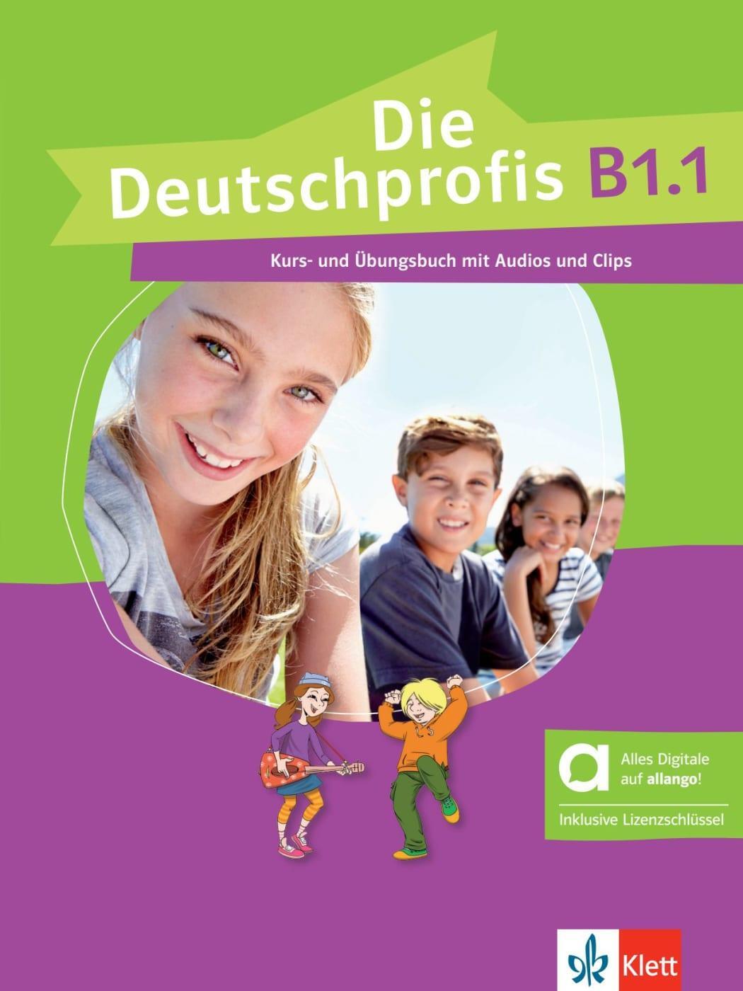 Cover: 9783126765565 | Die Deutschprofis B1.1 - Hybride Ausgabe allango. Kurs- und...