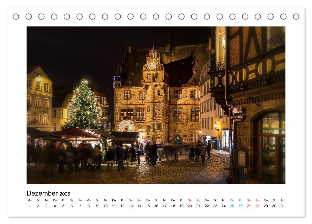 Bild: 9783435310609 | Marburg an der Lahn - ein Jahr in Bildern (Tischkalender 2025 DIN...