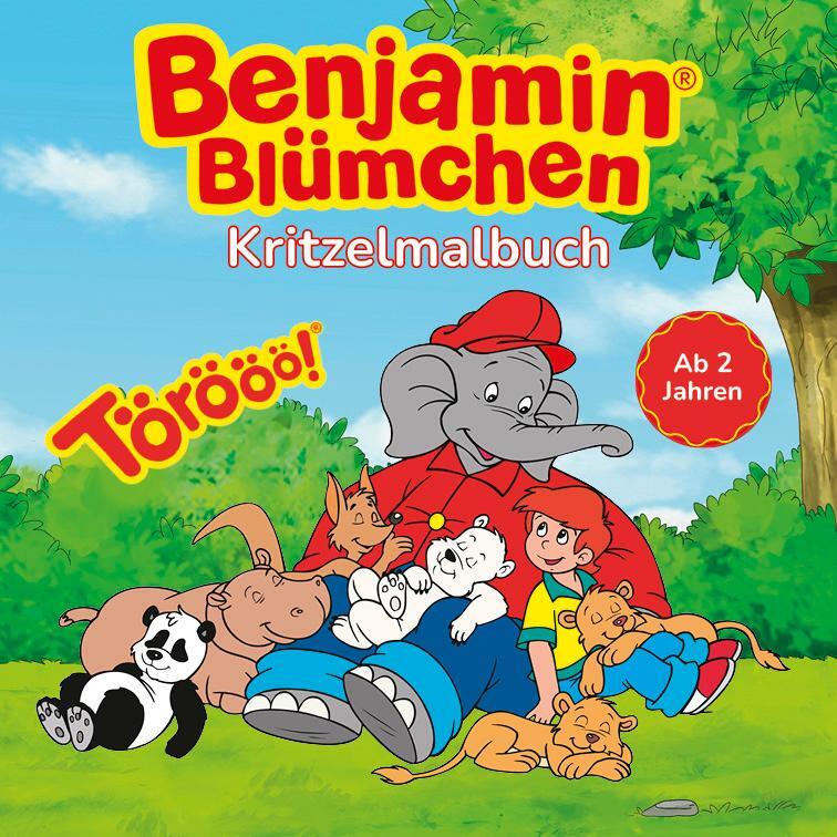 Cover: 9783985850662 | Benjamin Blümchen Kritzelmalbuch - ab 2 Jahren | KIDDINX Studios GmbH