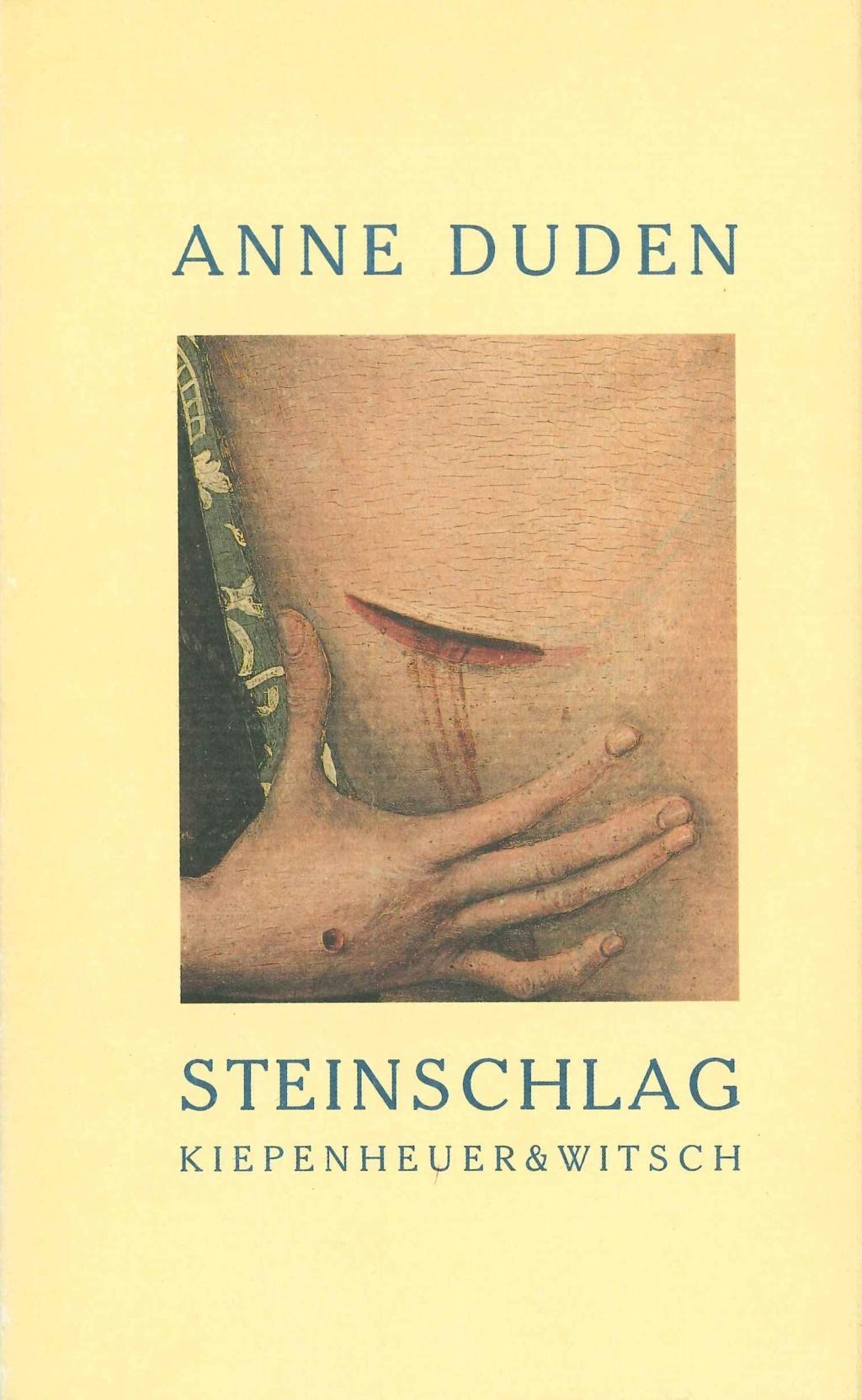 Cover: 9783462022353 | Steinschlag | Gedichte | Anne Duden | Buch | 60 S. | Deutsch | 1993