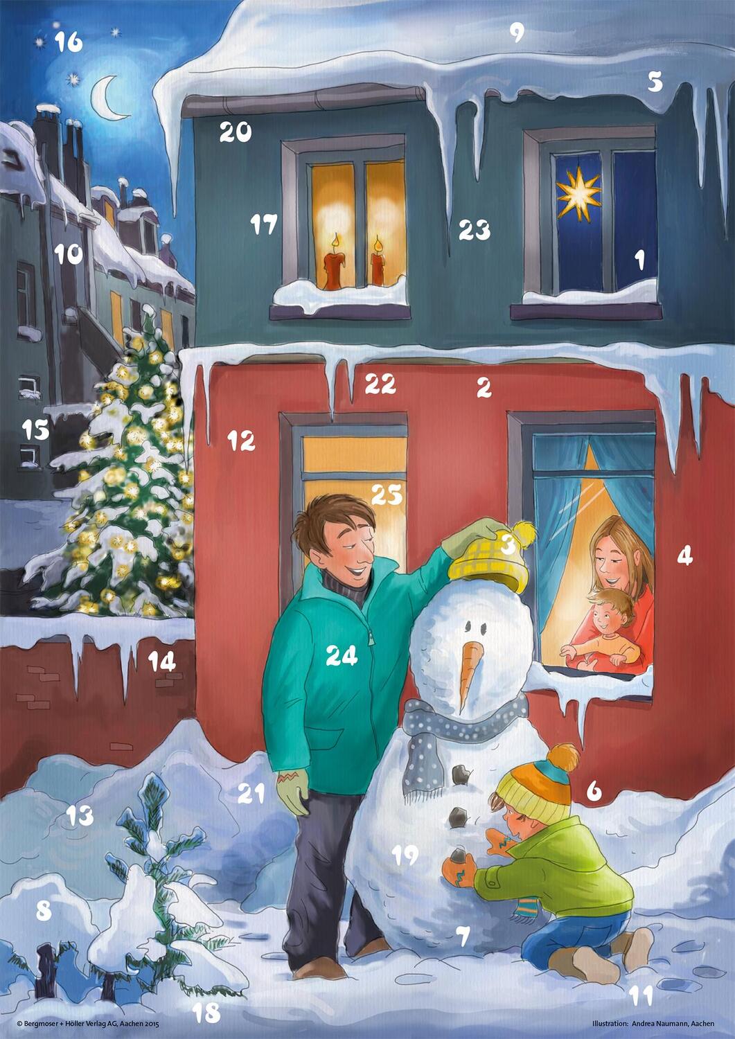 Cover: 9783889972019 | Oskar im Advent | Anne Weinmann (u. a.) | Kalender | Deutsch