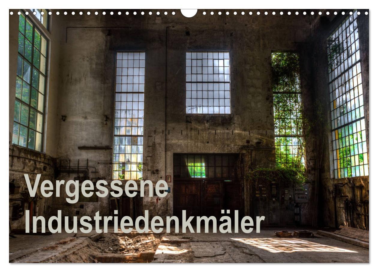 Cover: 9783435285976 | Vergessene Industriedenkmäler (Wandkalender 2025 DIN A3 quer),...