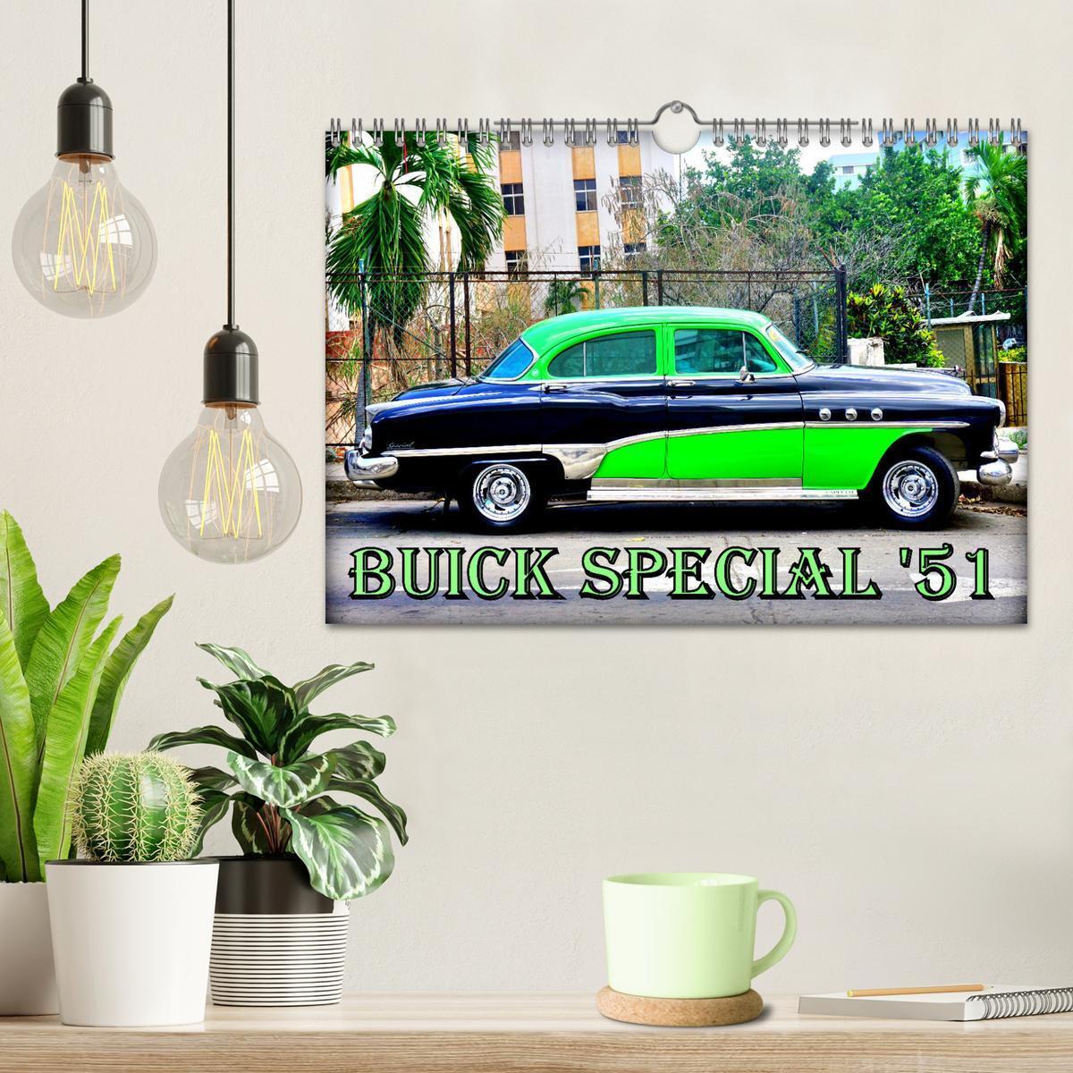 Bild: 9783435453795 | BUICK SPECIAL '51 (Wandkalender 2025 DIN A4 quer), CALVENDO...