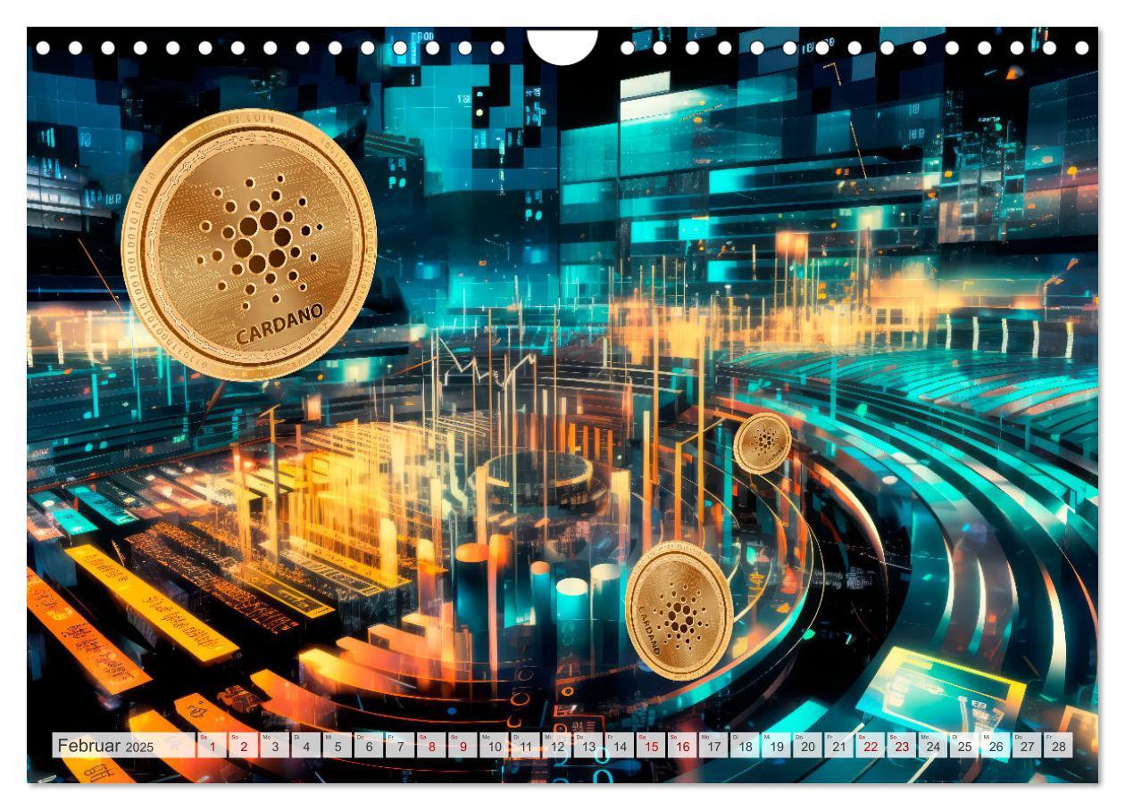 Bild: 9783383843044 | Krypto und Blockchain (Wandkalender 2025 DIN A4 quer), CALVENDO...