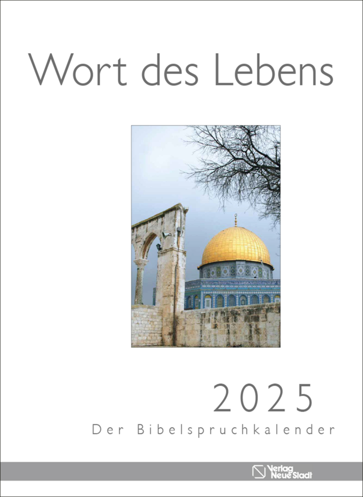 Cover: 9783734613371 | Wort des Lebens 2025 - Der Bibelspruchkalender | Stefan Liesenfeld