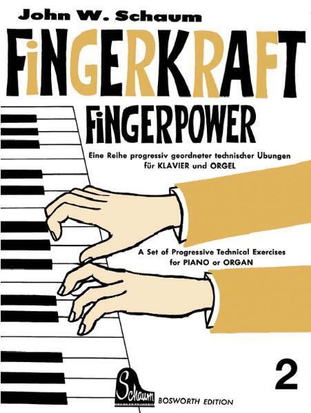 Cover: 9783920127545 | Fingerkraft. Progressiv geordnete technische Übungen für Klavier...