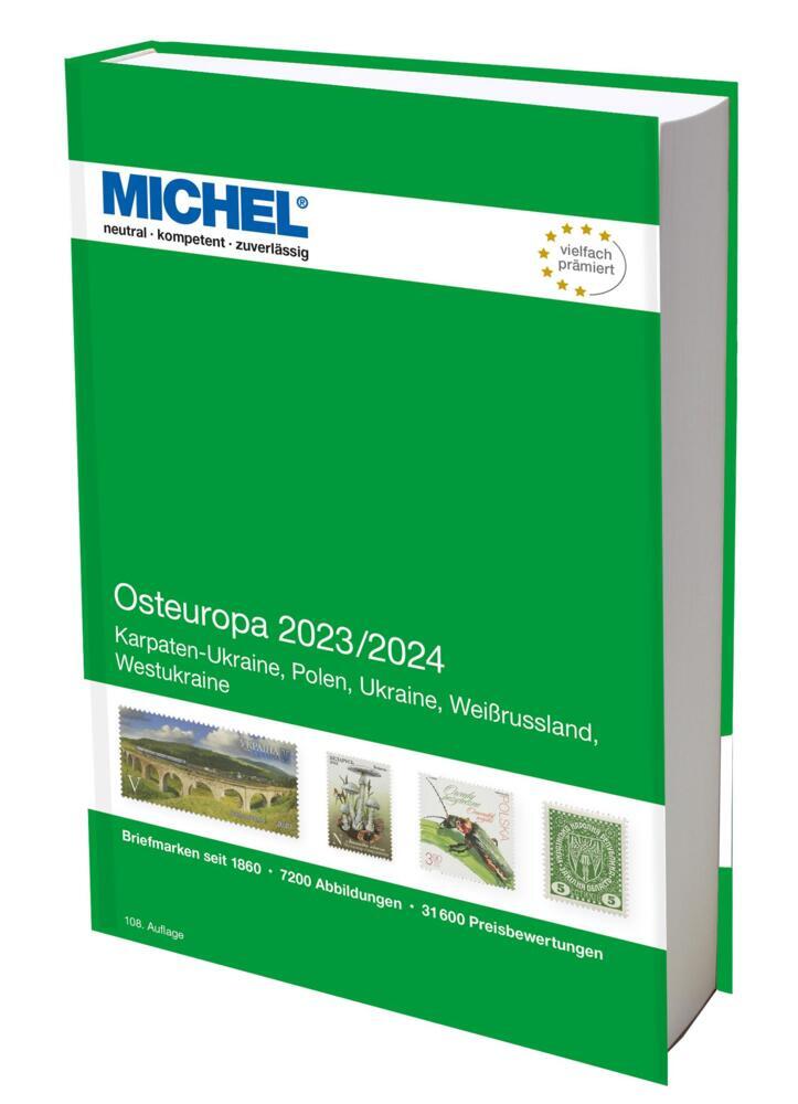 Cover: 9783954024650 | Osteuropa 2023/2024 | Europa Teil 15 | MICHEL-Redaktion | Buch | 2023