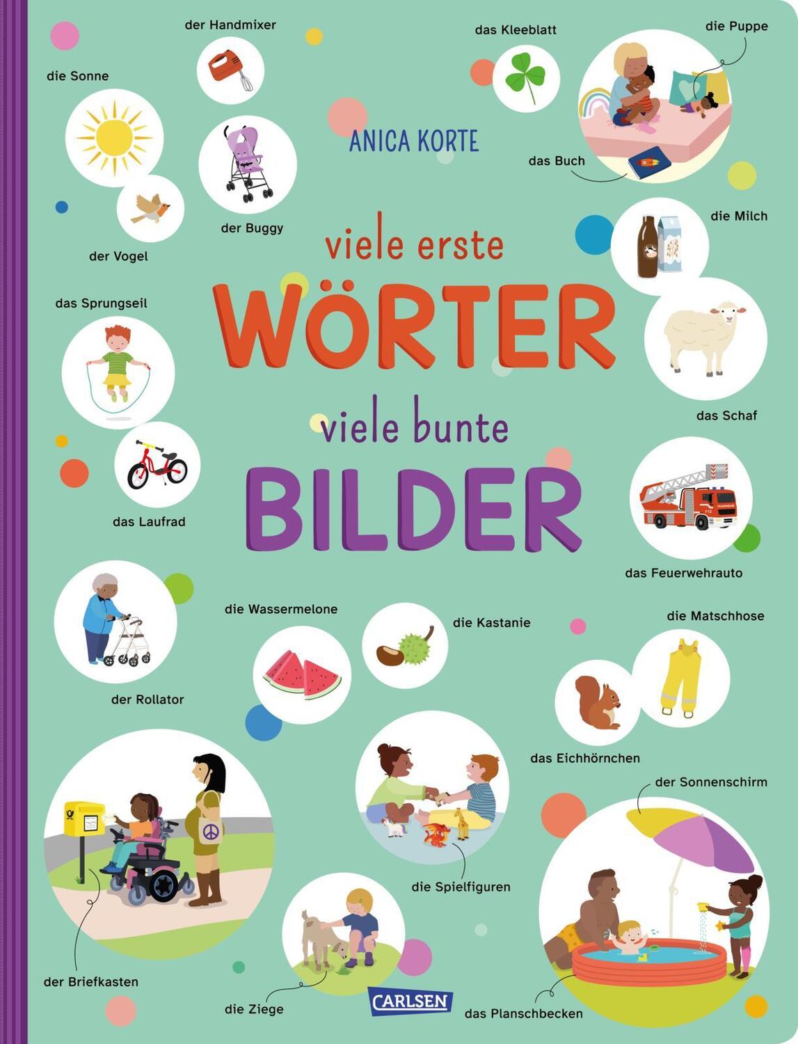 Cover: 9783551172693 | viele erste WÖRTER viele bunte BILDER | Anica Korte | Buch | 14 S.