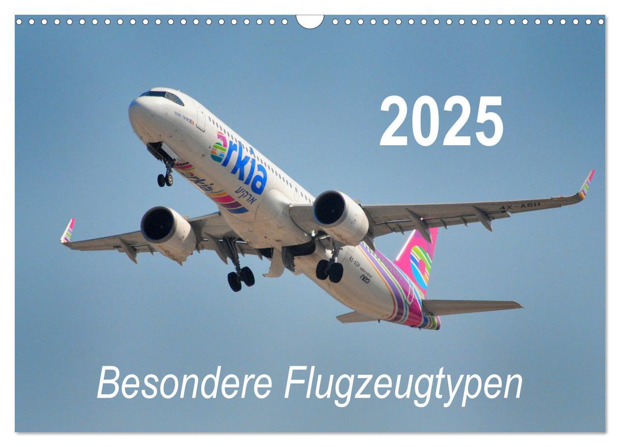 Cover: 9783435100644 | Besondere Flugzeugtypen (Wandkalender 2025 DIN A3 quer), CALVENDO...