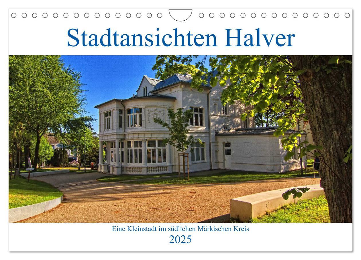 Cover: 9783435196814 | Stadtansichten Halver (Wandkalender 2025 DIN A4 quer), CALVENDO...