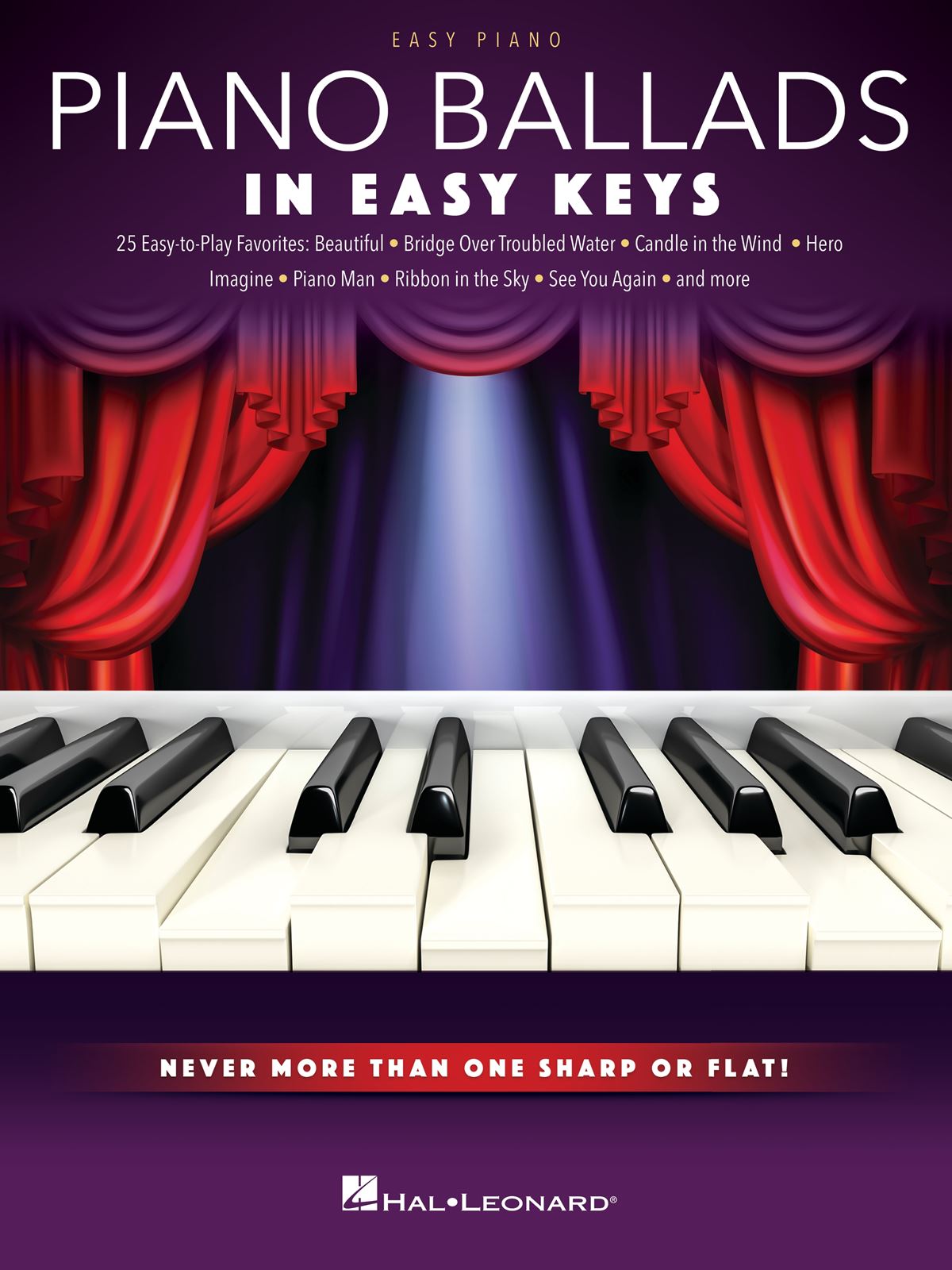 Cover: 840126989793 | Piano Ballads - In Easy Keys | Never More Than One Sharp or Flat!