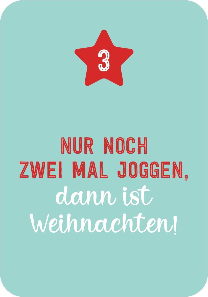 Bild: 9783845854199 | Adventskalender Christmas Fitness | 24 sportliche Challenges | Buch