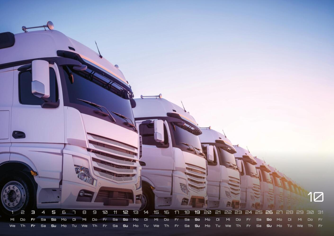 Bild: 9783986734107 | Trucks - Könige der Straße - LKW - 2025 - Kalender DIN A2 | Kalender