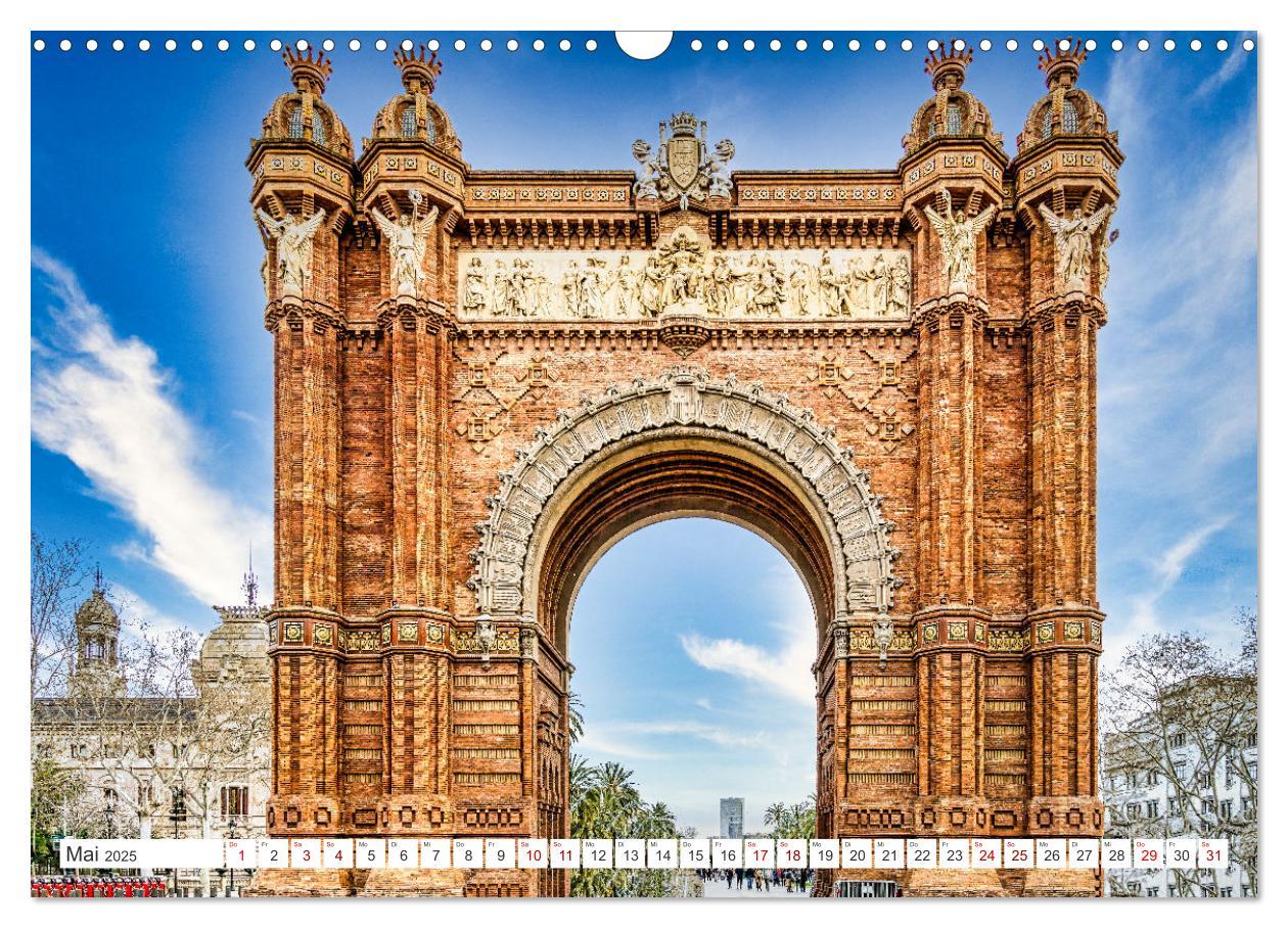 Bild: 9783435075492 | Barcelona - Stadt der Kunstwerke und Architektur (Wandkalender 2025...