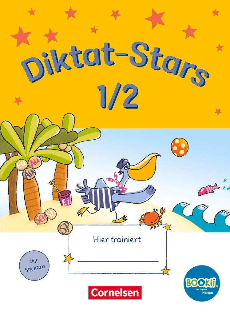 Cover: 9783637017559 | Diktat-Stars - BOOKii-Ausgabe - 1./2. Schuljahr. Übungsheft mit...