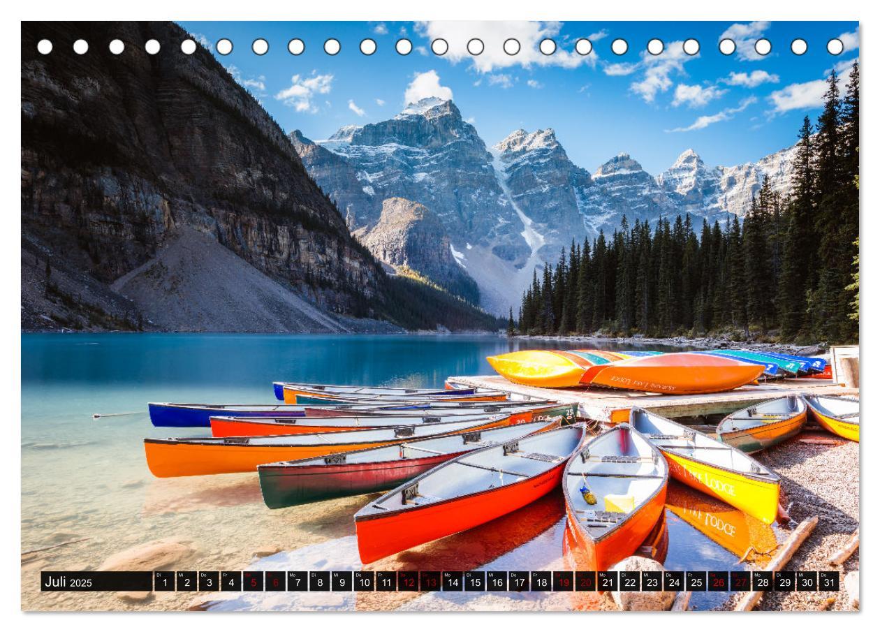 Bild: 9783435038015 | Kanada - Abenteuer in den Nationalparks (Tischkalender 2025 DIN A5...