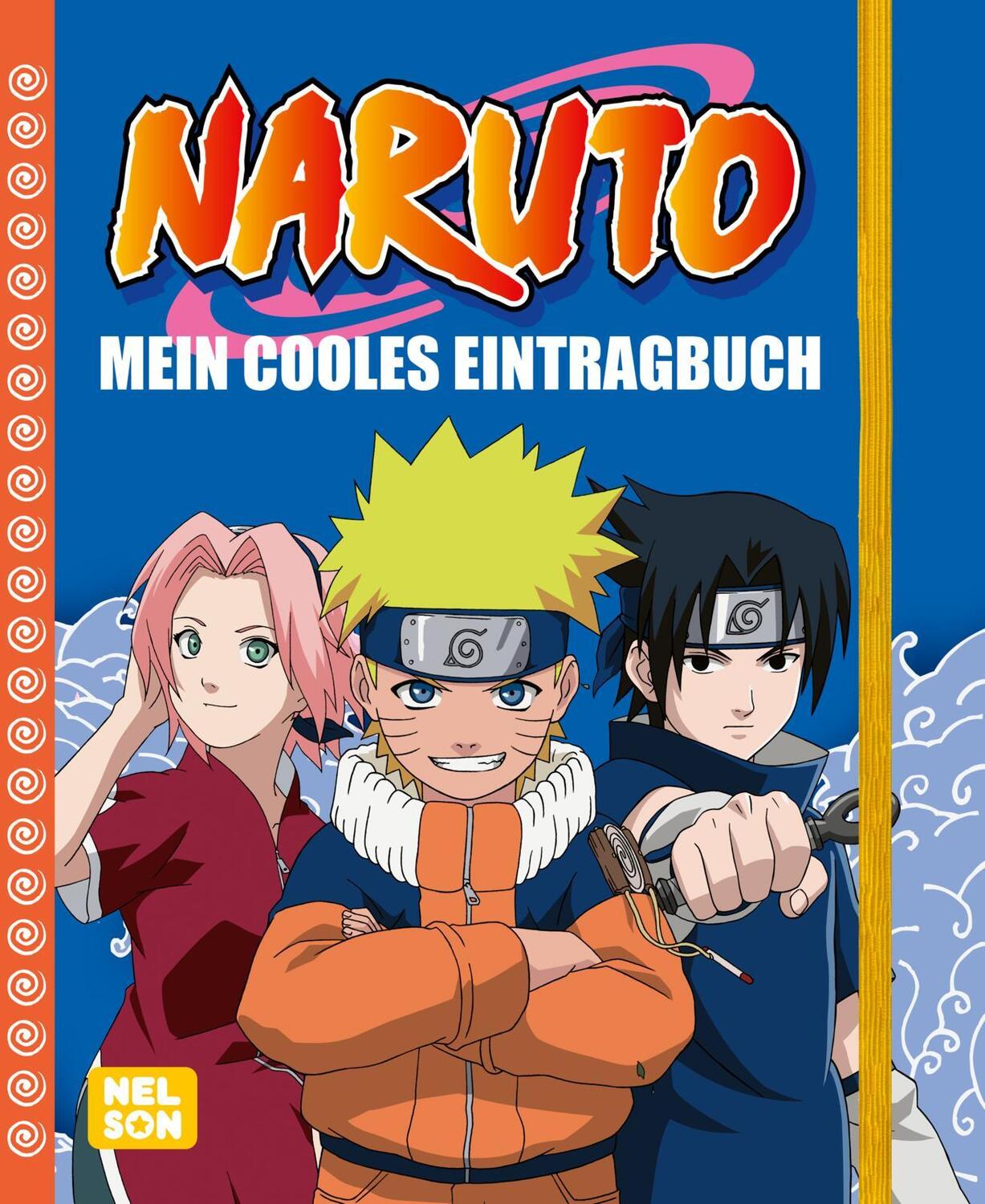 Cover: 9783845127118 | Naruto: Mein cooles Eintragbuch | Buch | Eintragbuch mit Gummiband