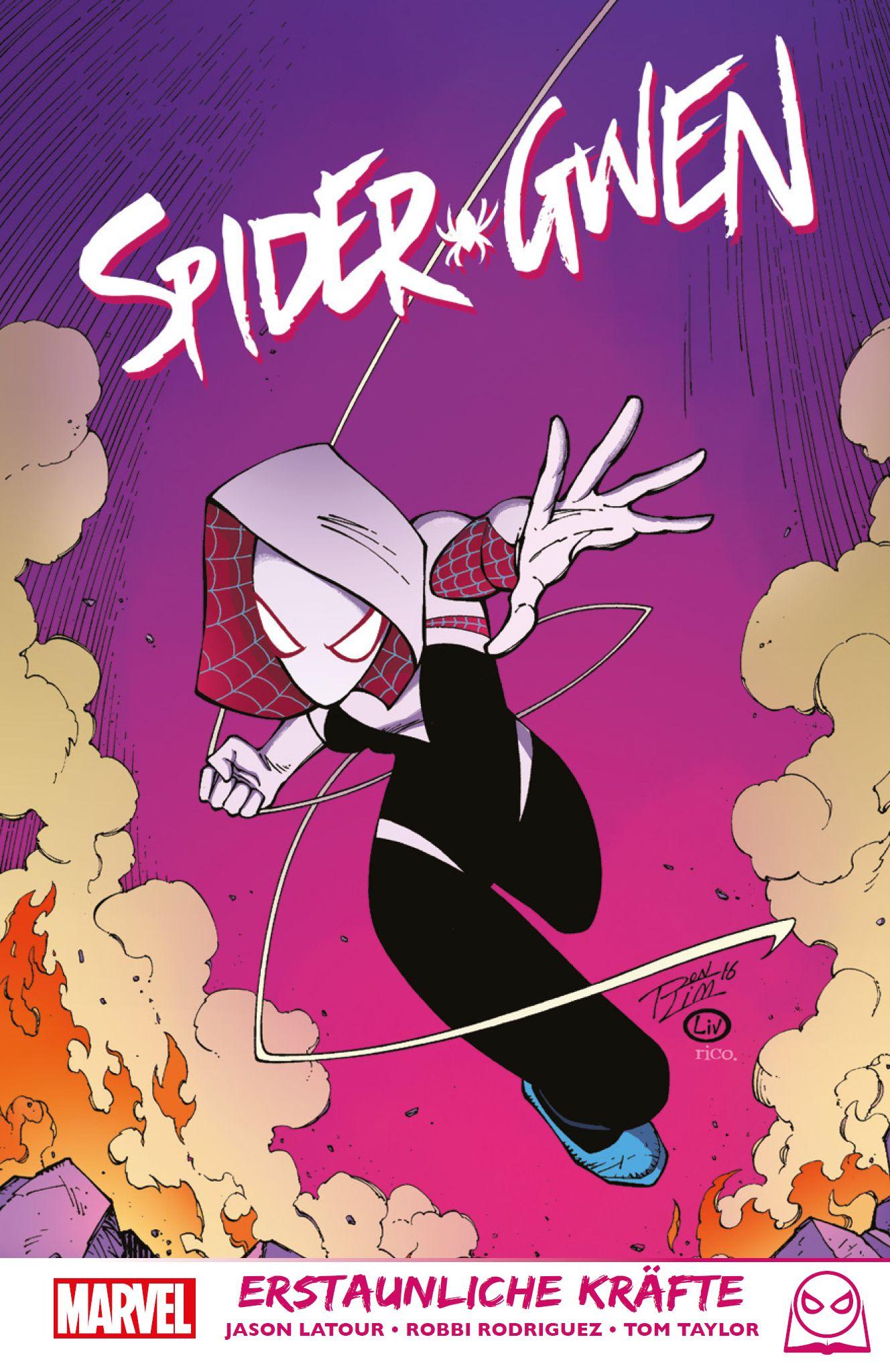 Cover: 9783741623509 | Spider-Gwen | Bd. 2: Erstaunliche Kräfte | Tom Taylor (u. a.) | Buch