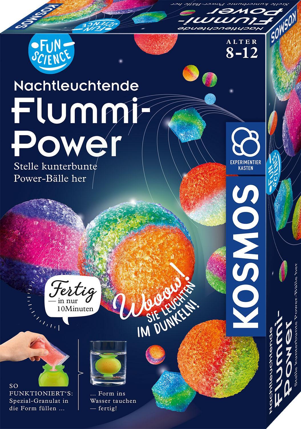 Cover: 4002051654108 | Fun Science Nachtleuchtende Flummi-Power | Experimentierkasten | Spiel