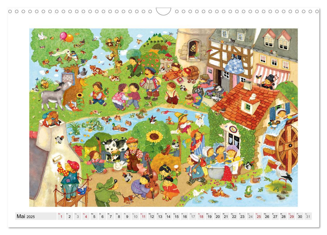 Bild: 9783435416042 | Meine kleine Wimmelwelt (Wandkalender 2025 DIN A3 quer), CALVENDO...