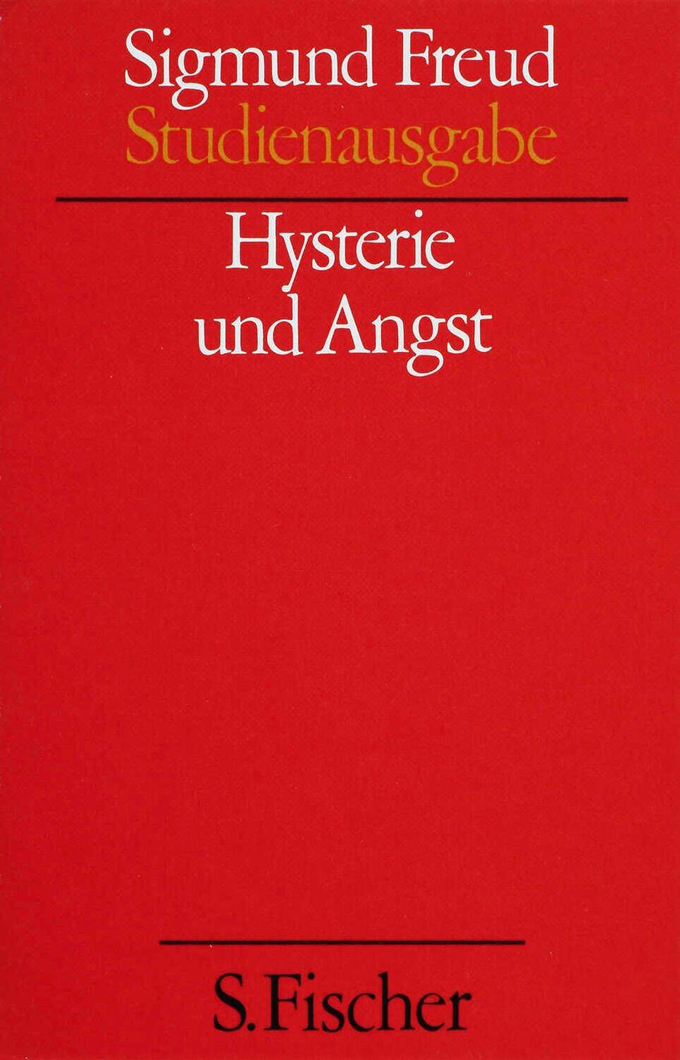 Cover: 9783108227265 | Hysterie und Angst | Sigmund Freud | Taschenbuch | 360 S. | Deutsch