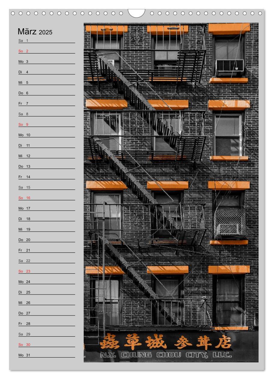 Bild: 9783457019344 | New York Colorkey (Wandkalender 2025 DIN A3 hoch), CALVENDO...