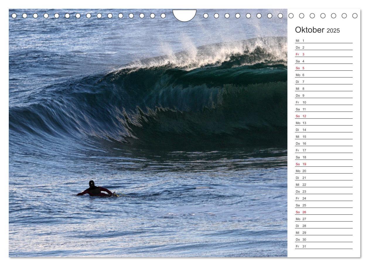 Bild: 9783435382149 | Surfen - Spaß auf den Wellen (Wandkalender 2025 DIN A4 quer),...