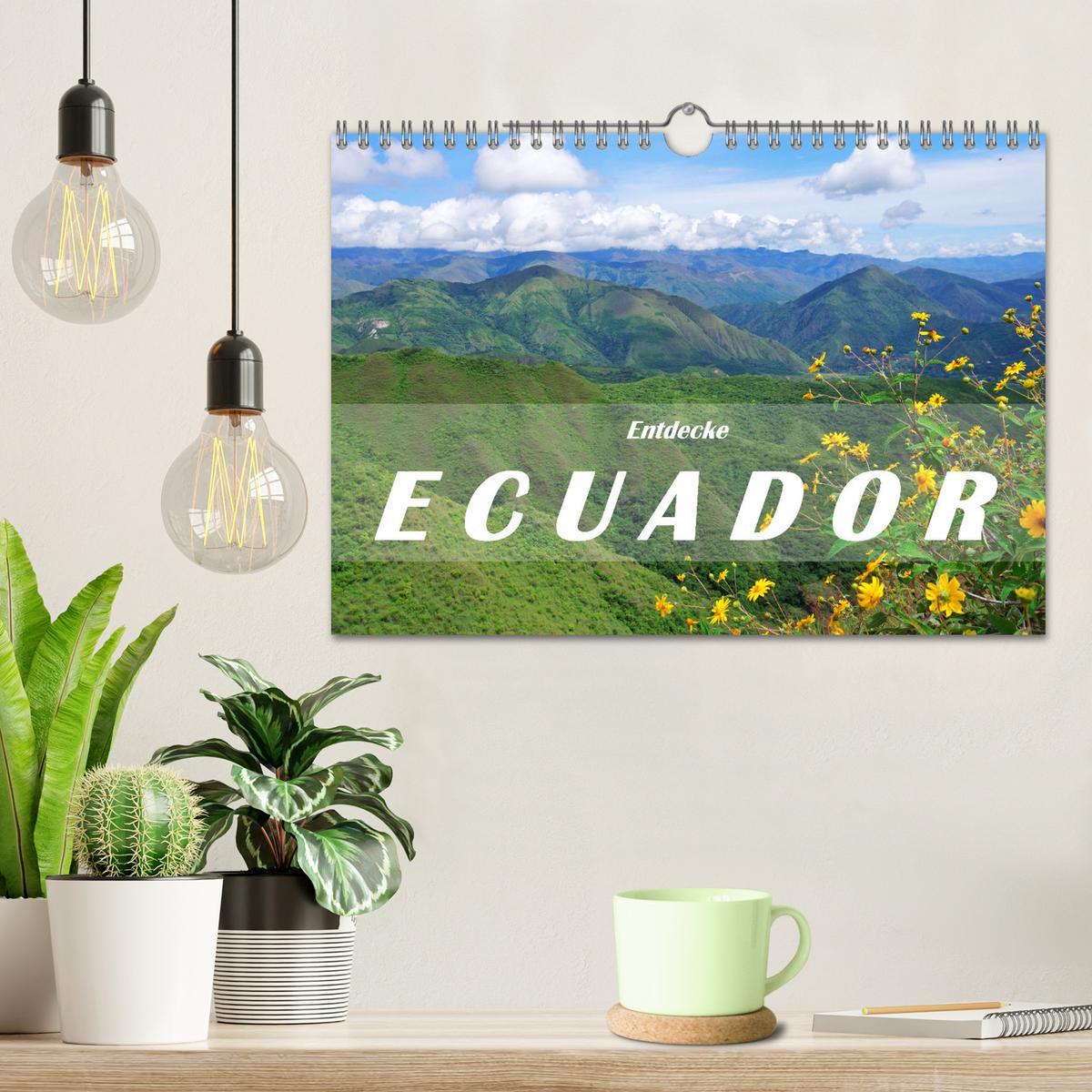 Bild: 9783435405701 | Entdecke Ecuador (Wandkalender 2025 DIN A4 quer), CALVENDO...