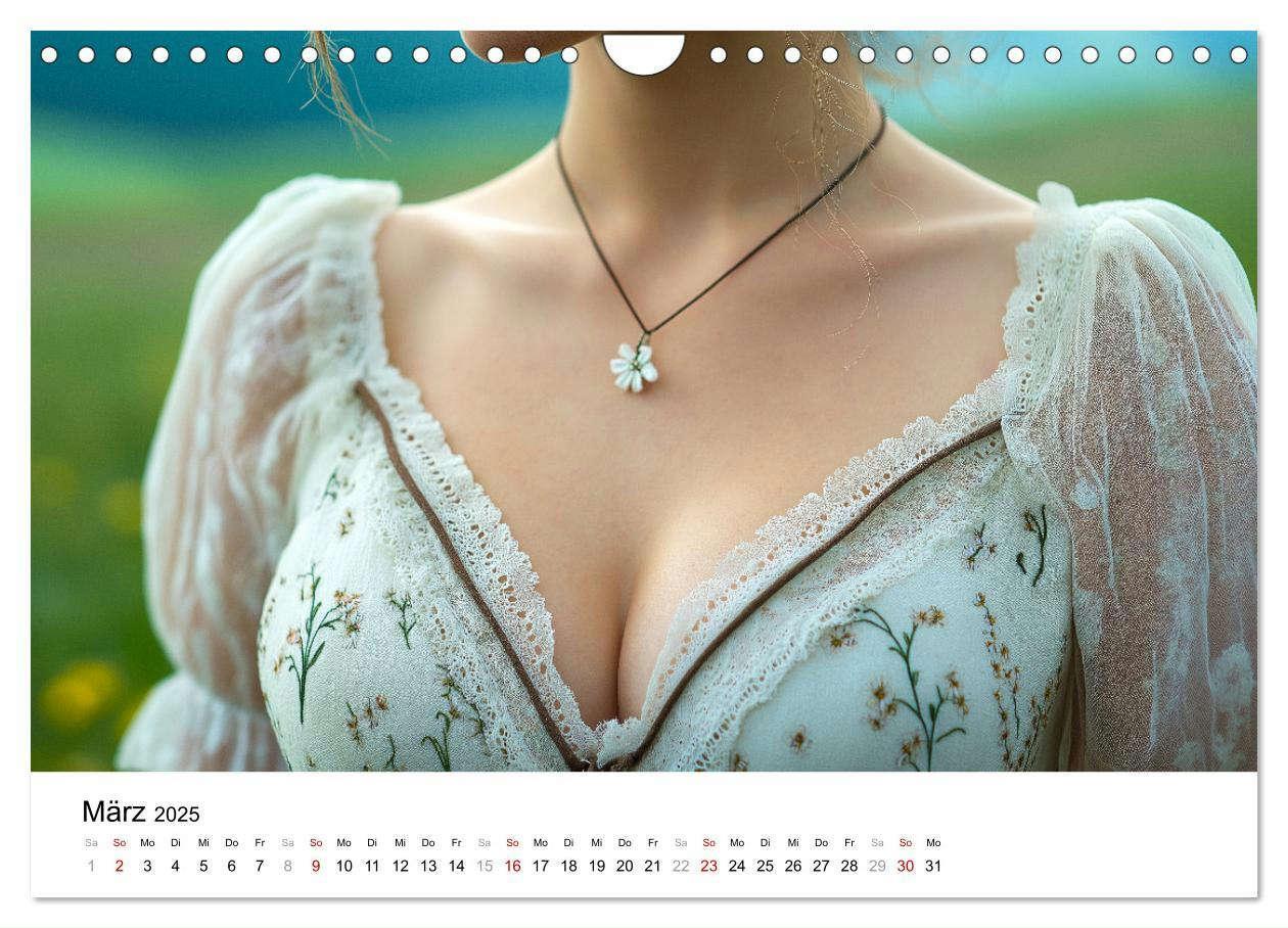 Bild: 9783457208090 | Dirndl Dekollete Kalender ¿ Traditionelle Tracht und bayerische...