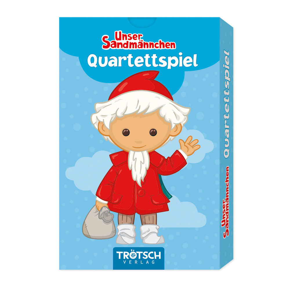 Cover: 4251901506801 | Trötsch Unser Sandmännchen Quartettspiel Quartett Spiel | Co.KG | 2024