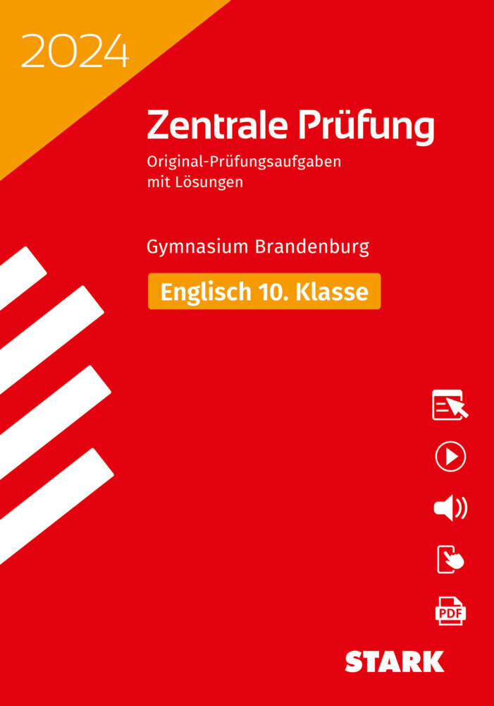 Cover: 9783849059149 | STARK Zentrale Prüfung 2024 - Englisch 10. Klasse - Brandenburg, m....