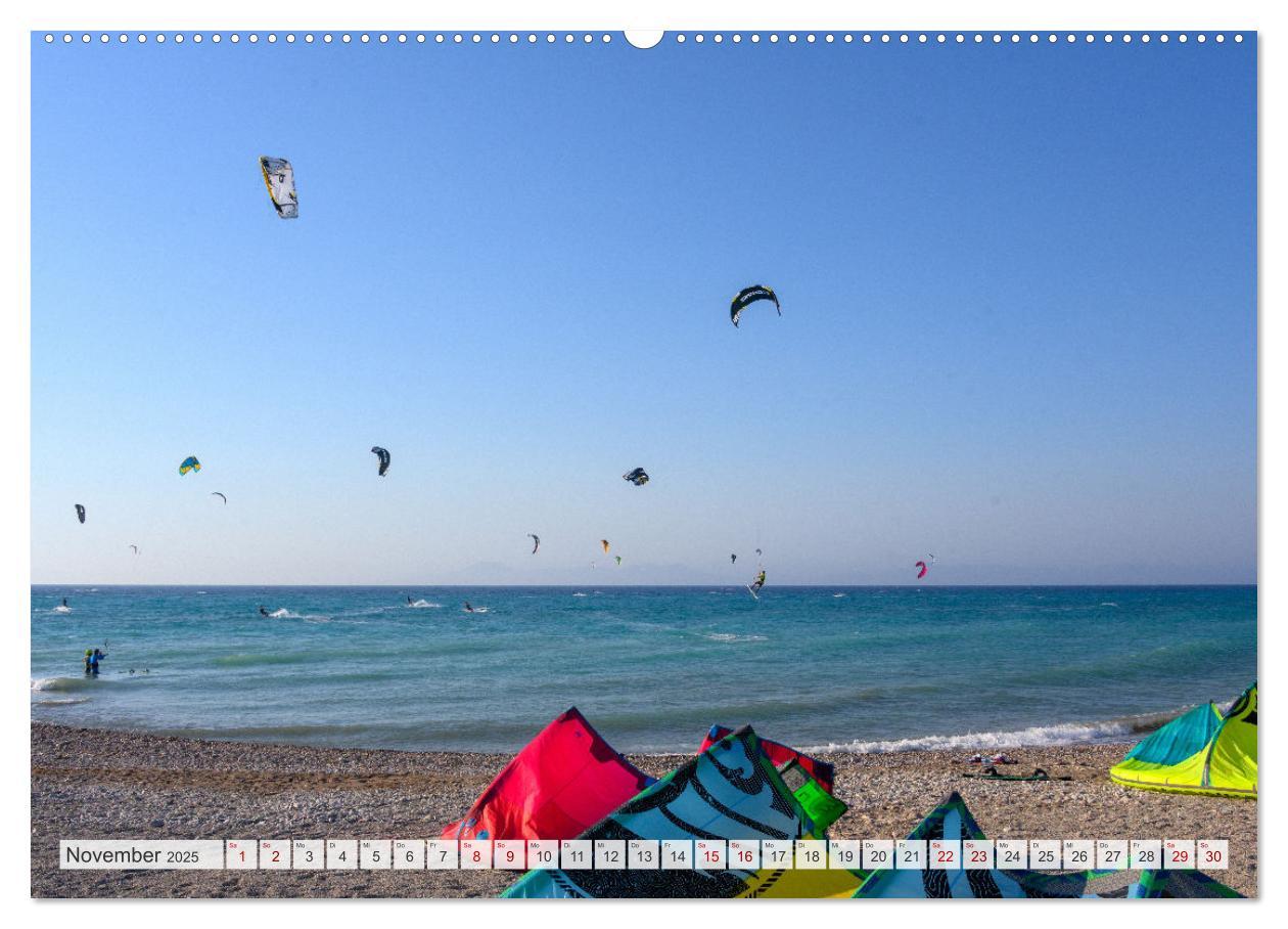 Bild: 9783435100187 | Faszination Kitesurfen (Wandkalender 2025 DIN A2 quer), CALVENDO...