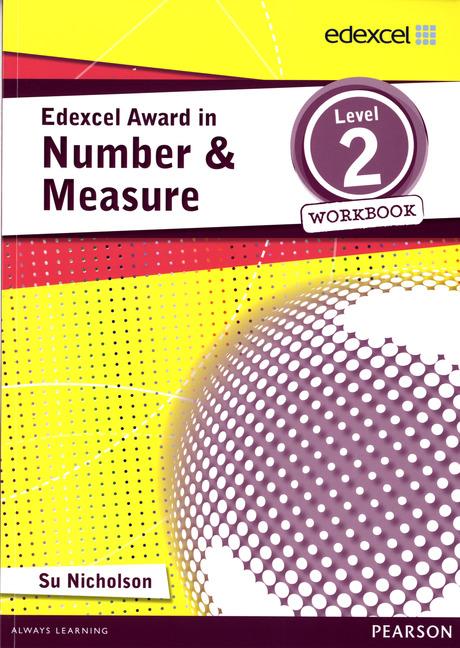 Cover: 9781446903285 | Edexcel Award in Number and Measure Level 2 Workbook | Su Nicholson