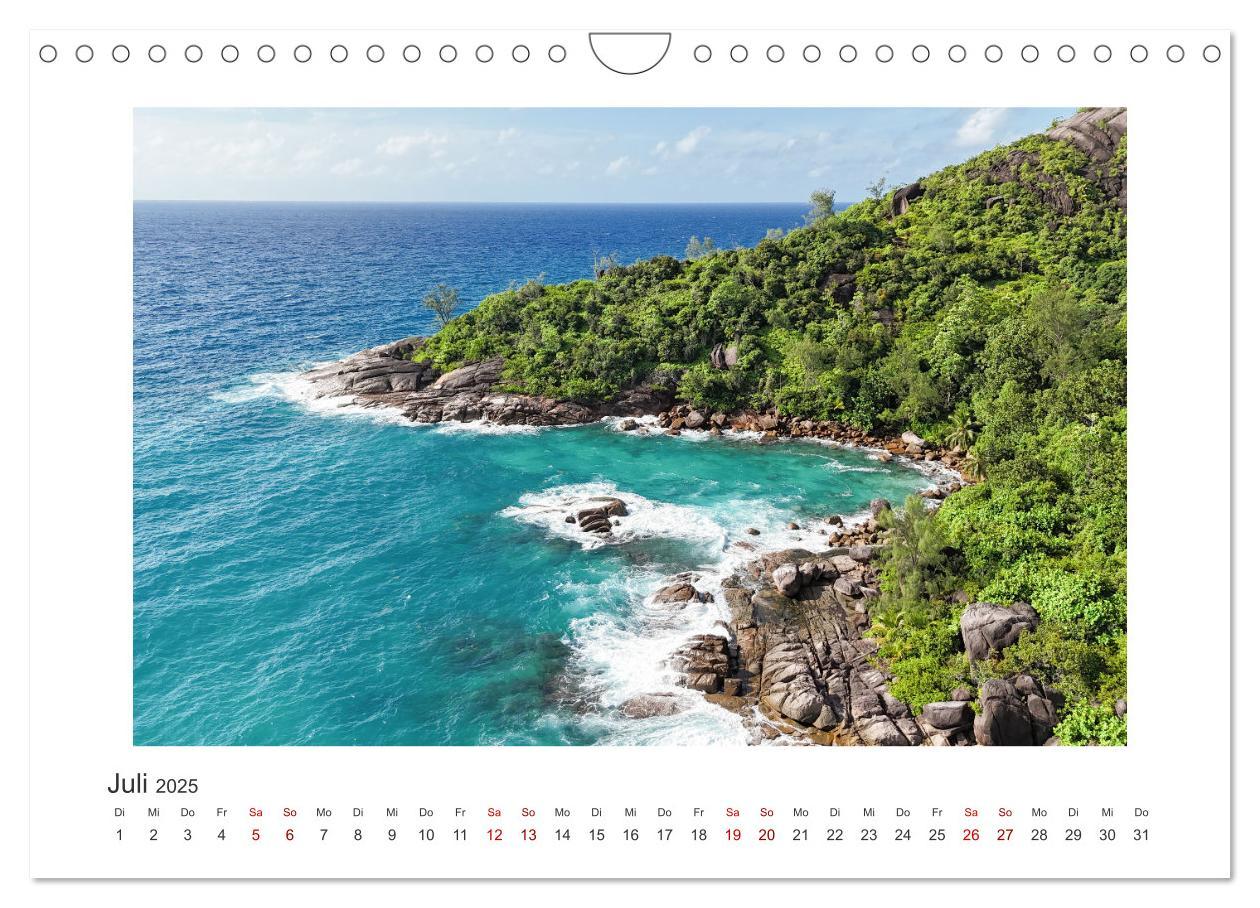 Bild: 9783457196939 | Seychellen - unterwegs mit Julia Hahn (Wandkalender 2025 DIN A4...