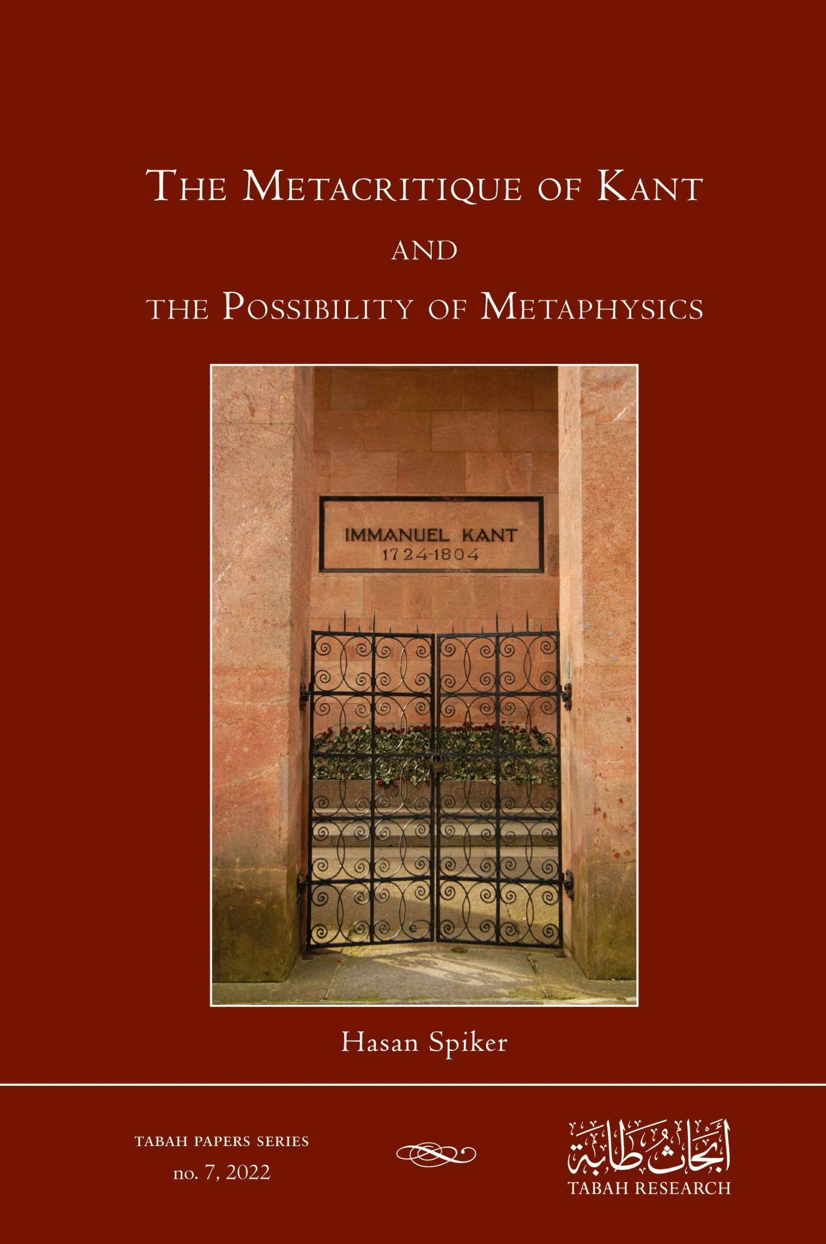 Cover: 9789948166559 | The Metacritique of Kant and the Possibility of Metaphysics | Spiker