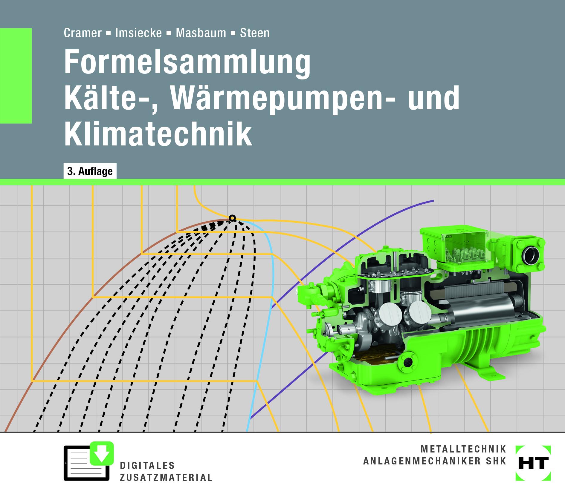 Cover: 9783582653260 | Formelsammlung Kälte- und Klimatechnik | Martin Masbaum (u. a.) | Buch