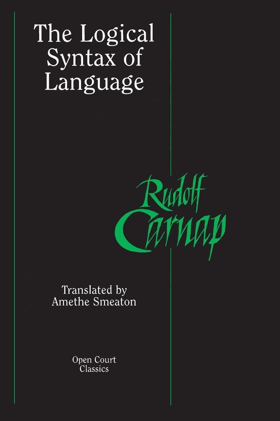 Cover: 9780812695243 | The Logical Syntax of Language | Rudolf Carnap | Taschenbuch | 2002