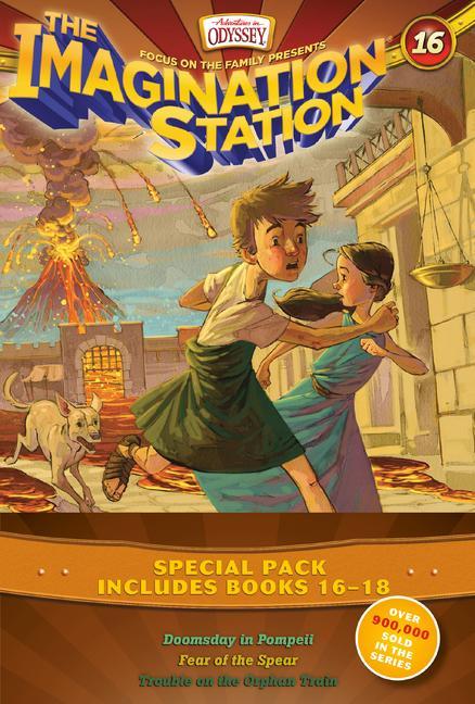 Cover: 9781589979574 | Imagination Station Books 3-Pack: Doomsday in Pompeii / In Fear of...