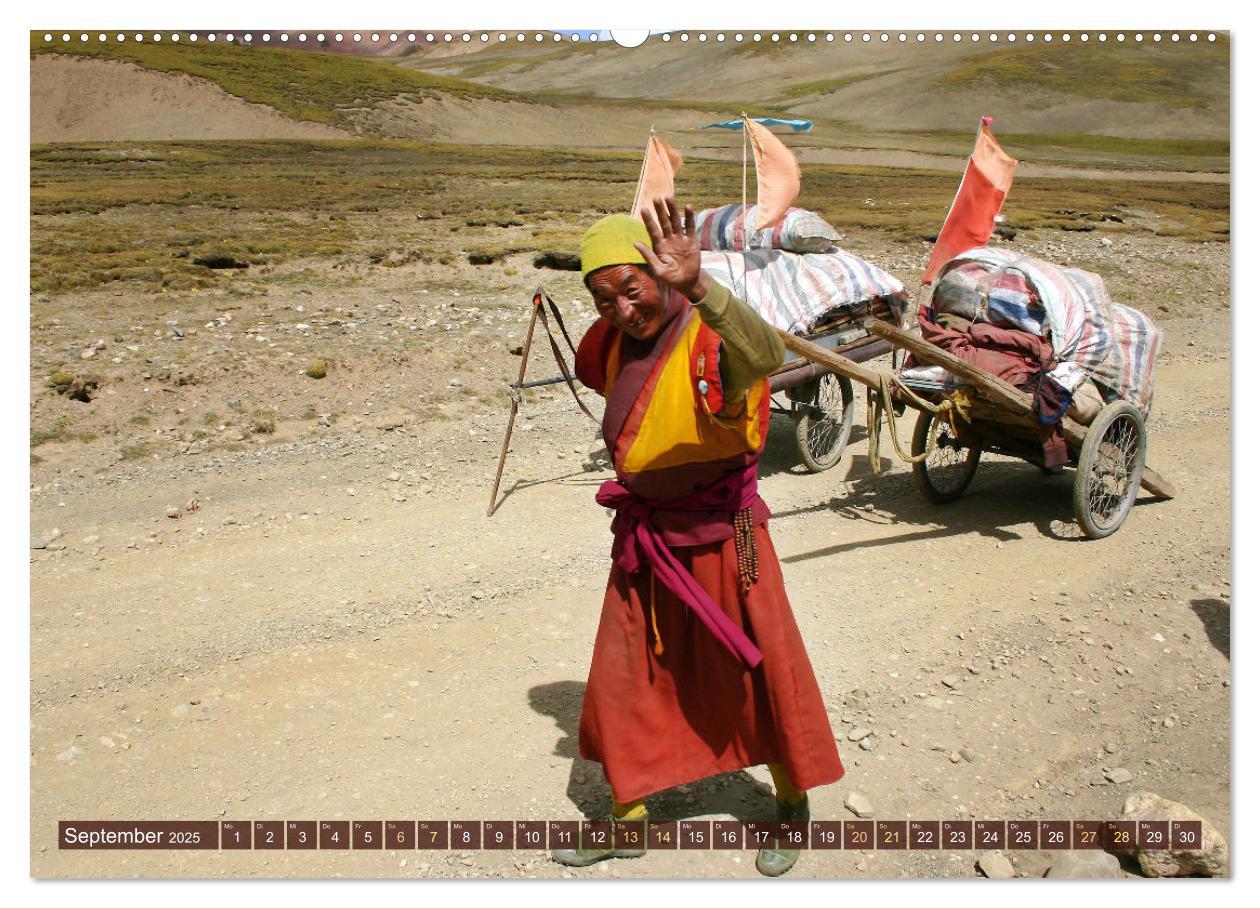 Bild: 9783383975783 | Tibet bewegt (hochwertiger Premium Wandkalender 2025 DIN A2 quer),...