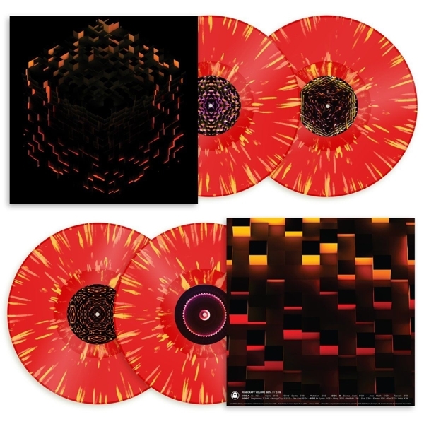 Cover: 804297836003 | Minecraft Volume Beta (Limited Edition) (Fire Splattered Vinyl) | C418