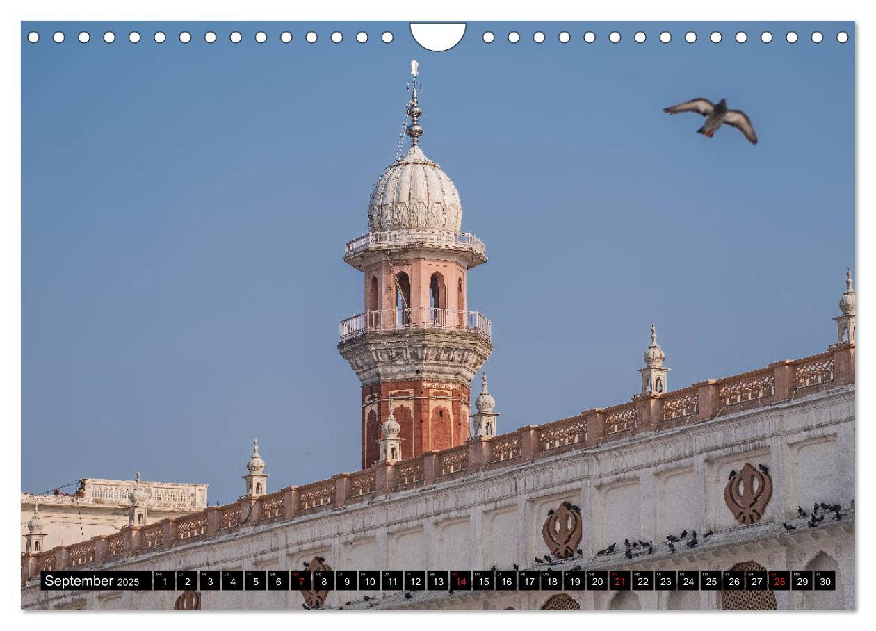 Bild: 9783435304080 | Amritsar - Der goldene Tempel (Wandkalender 2025 DIN A4 quer),...