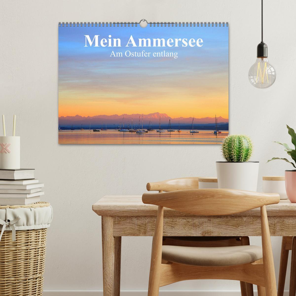 Bild: 9783435189786 | Mein Ammersee - am Ostufer entlang (Wandkalender 2025 DIN A3 quer),...