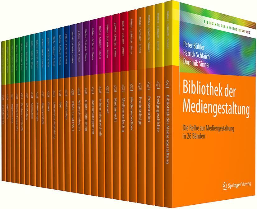 Cover: 9783662593189 | Bibliothek der Mediengestaltung | Peter Bühler (u. a.) | Taschenbuch