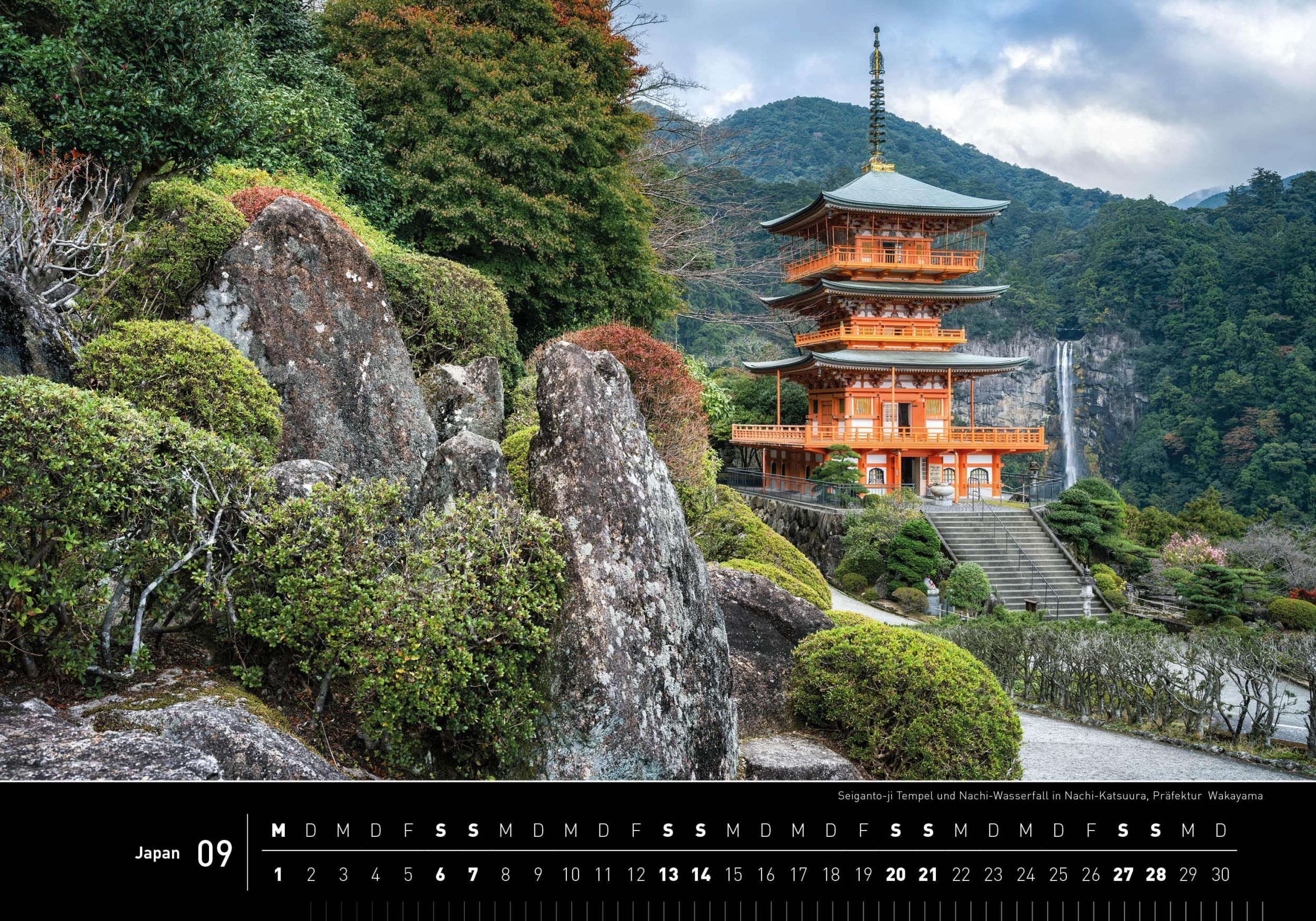 Bild: 9783968555317 | 360° Japan Premiumkalender 2025 | Jan Becke | Kalender | 13 S. | 2025